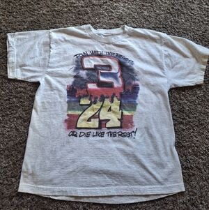 VTG 90s 1995 Nascar Dale Earnhardt Sr #3 Jeff Gordon #24 Crewneck T-Shirt "XL"